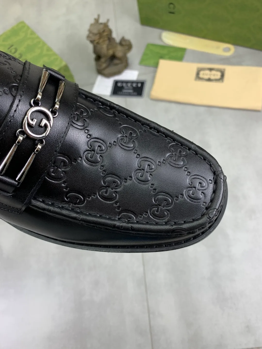Men's men's shoes 💰P480 [New style] Water-dyed cowhide 💰💎💎💎 [Gucci] GUCCI high-end men's formal business leather shoes, original order 1:1 authentic goods! Original imported high-end open-edge beaded calfskin, original metal buckle, imported first-layer cowhide lining for feet, original outsole, men's shoe size: 38-45, 4️⃣ colors available